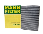 Original MANN Innenraumfilter mit Aktivkohle CUK2882 für Audi Seat Skoda VW